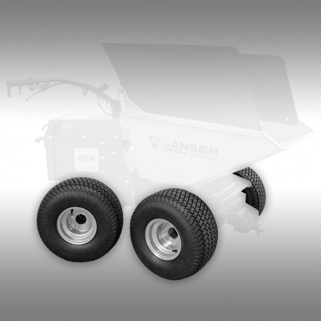 Turf lawn tyres for electric dumper Jansen MSK-800X