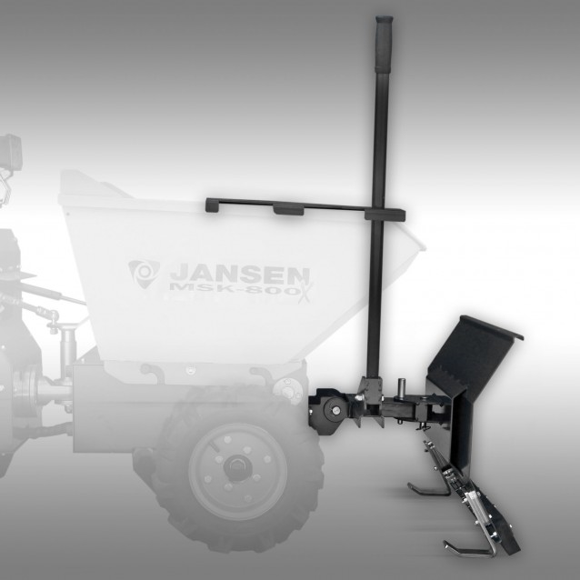 Snow plow for track dumper Jansen MSK-800X, electric dumper