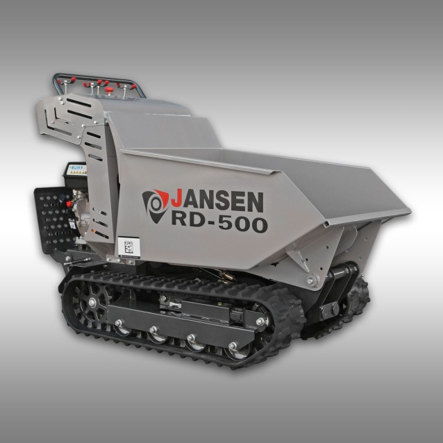 JANSEN® RD-500 Crawler Dumper, Gasoline Engine, 10 HP, Hydrostatic, Tracked Dumper
